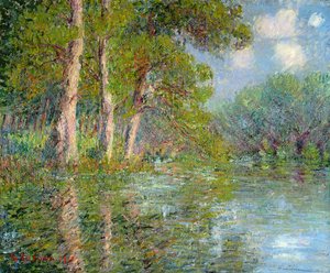 Una curva en el Eure, 1919